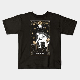 The Star Tarot Card Kids T-Shirt